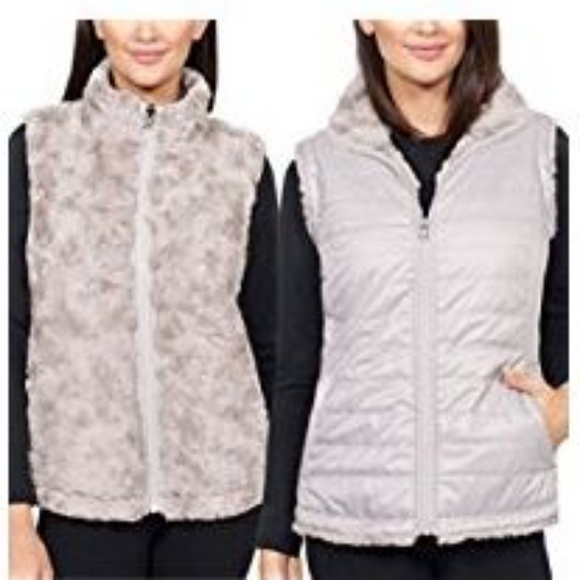 Nicole by Nicole Miller Jackets & Blazers - Nicole Miller Womens Reversible Vest